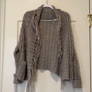 Free People Fringe Sweater
